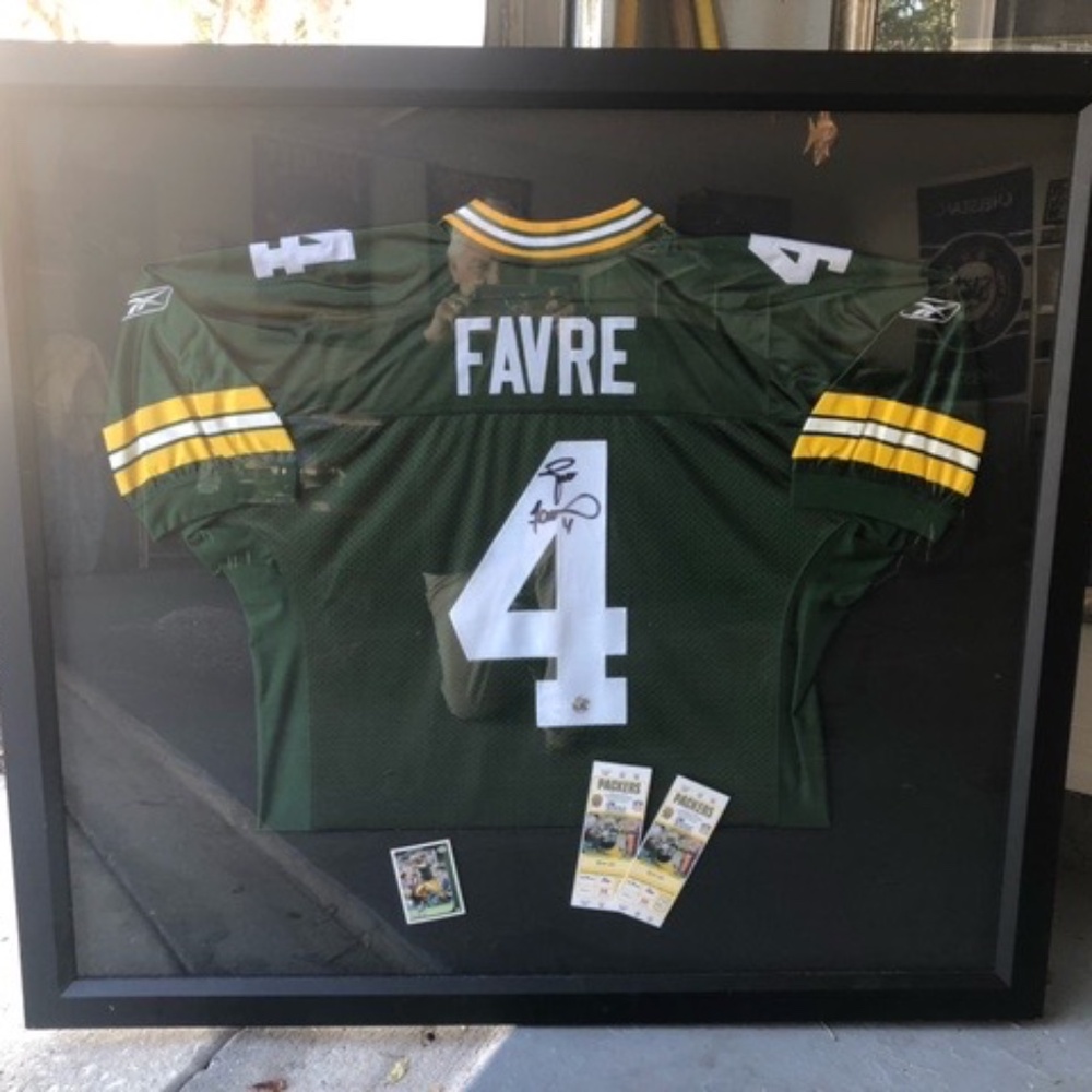 Brett Favre Autographed Memorabilia Bundle – 3 Signatures – Great Deal